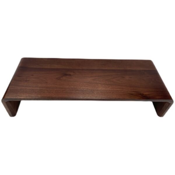 Premium Walnut Computer Monitor Stand